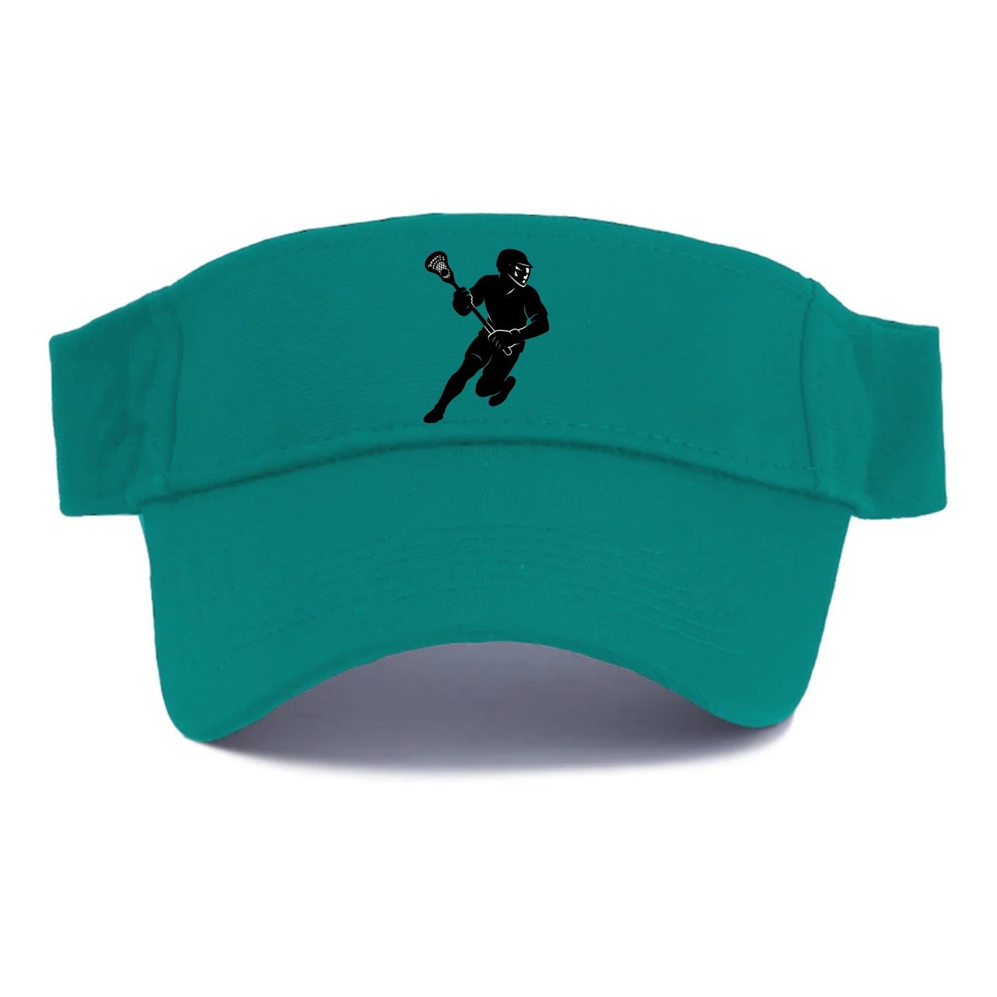 Lacrosse player cradling stick - Visor - Forest Mist(Green)