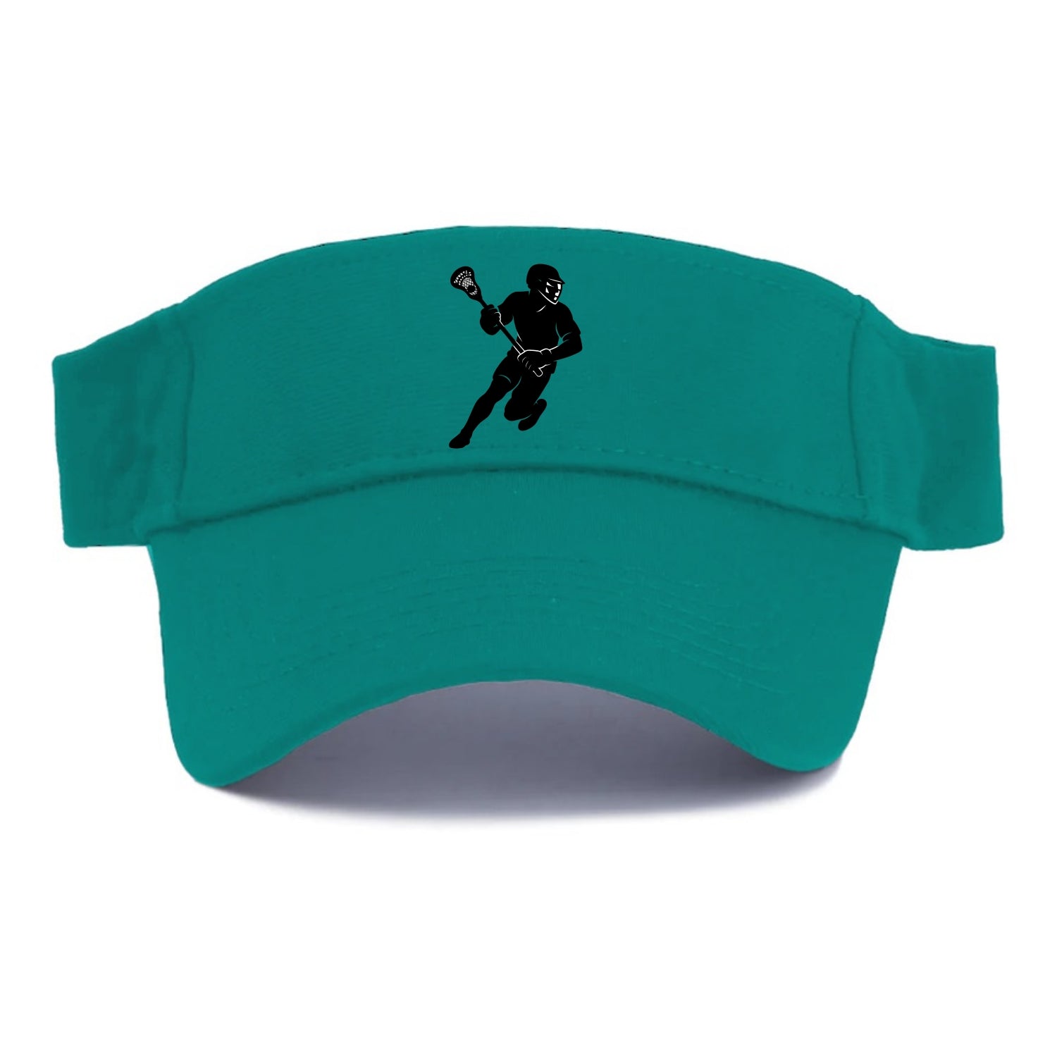 Lacrosse player cradling stick - Visor - Forest Mist(Green)