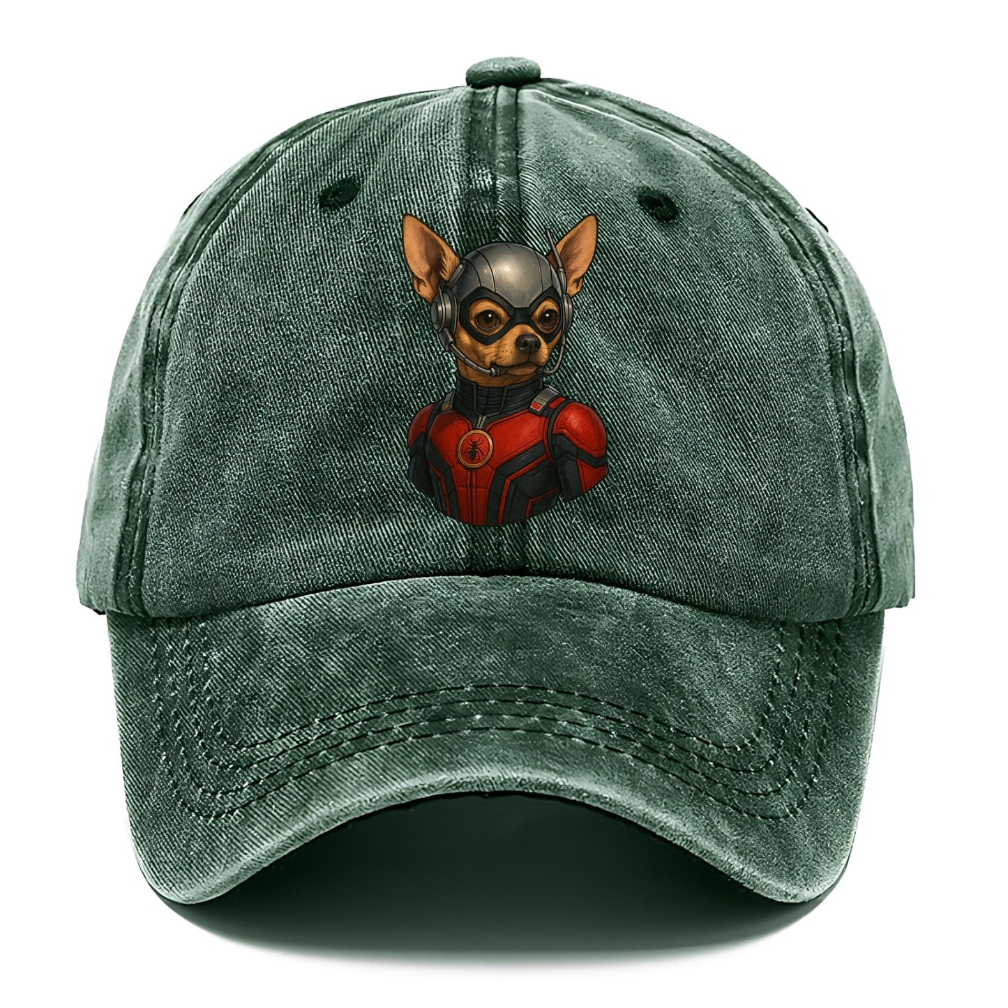 Chihuahua Ant-Man  - Classic Cap - Forest Mist(Green)