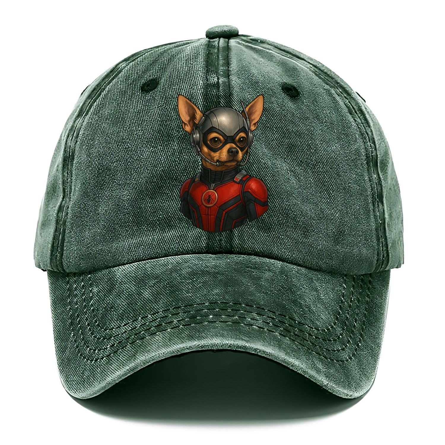 Chihuahua Ant-Man  - Classic Cap - Forest Mist(Green)