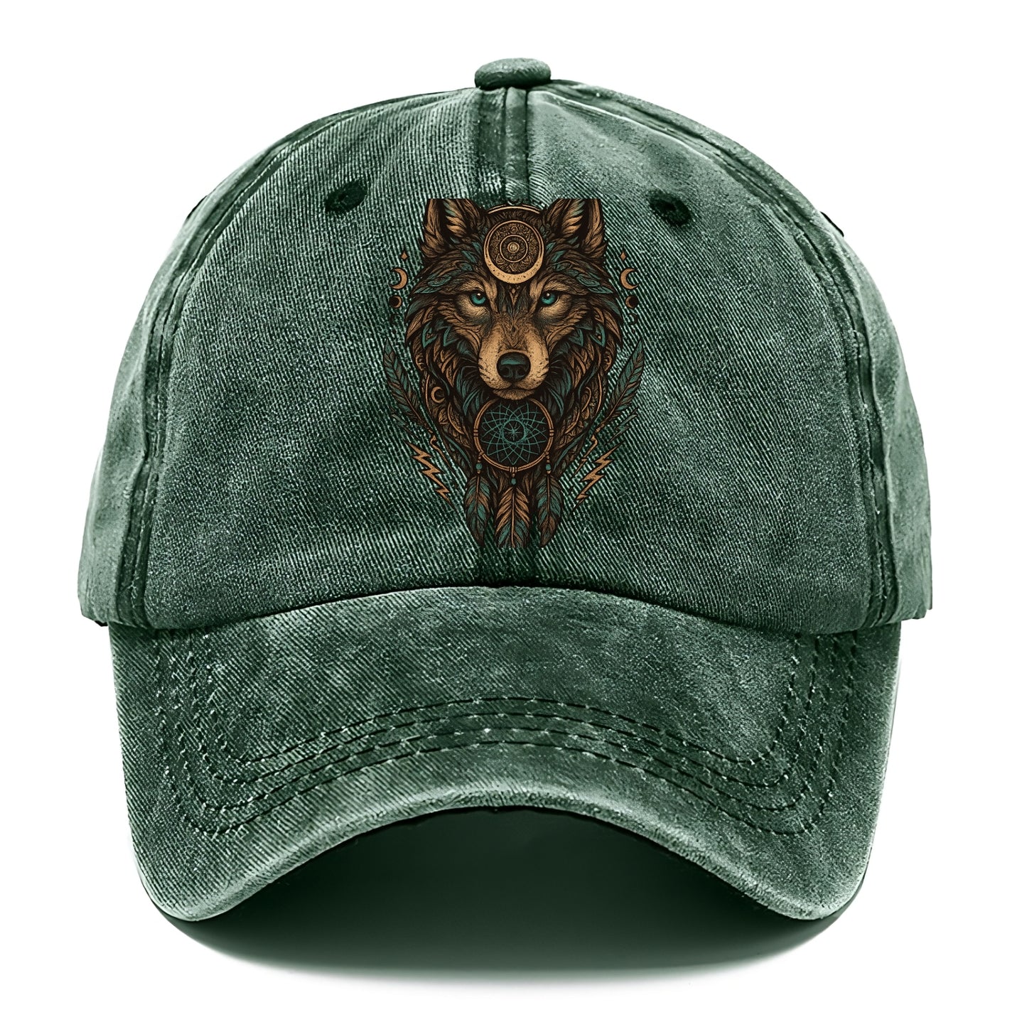 Storm Wolf Thunder  - Classic Cap - Forest Mist(Green)