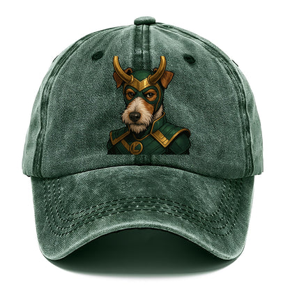 Fox Terrier Loki  - Classic Cap - Forest Mist(Green)