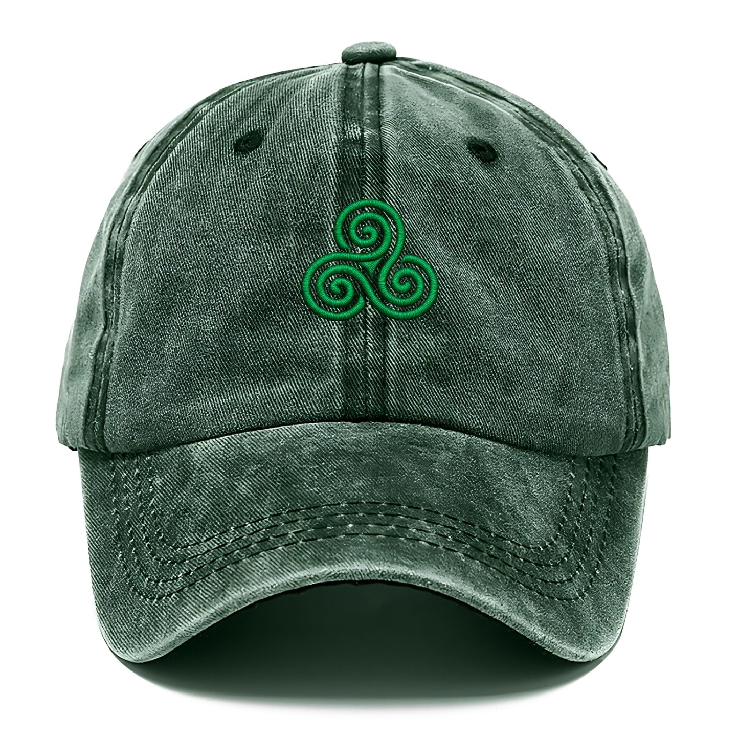 Triple Spiral - Classic Cap - Forest Mist(Green)