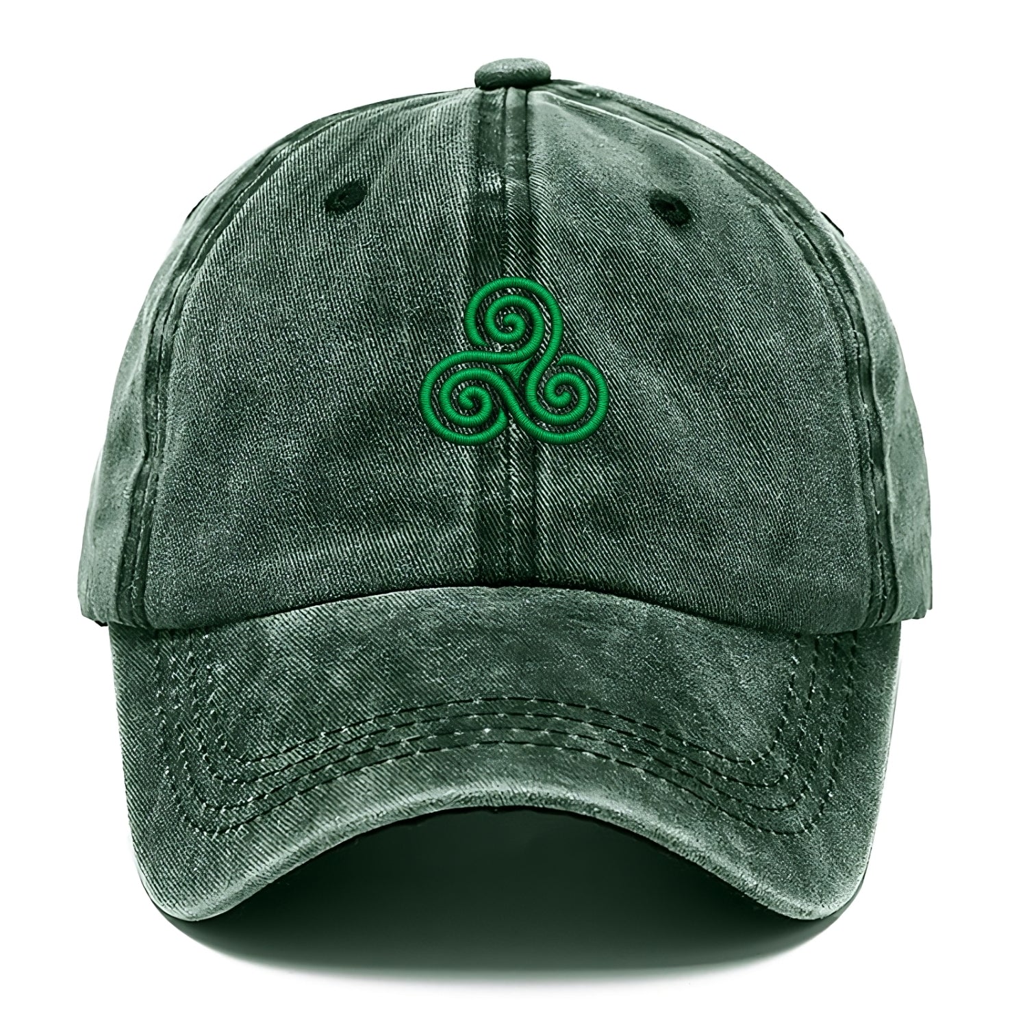 Triple Spiral - Classic Cap - Forest Mist(Green)