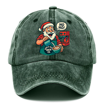 Santa Barista - Classic Cap - Forest Mist(Green)