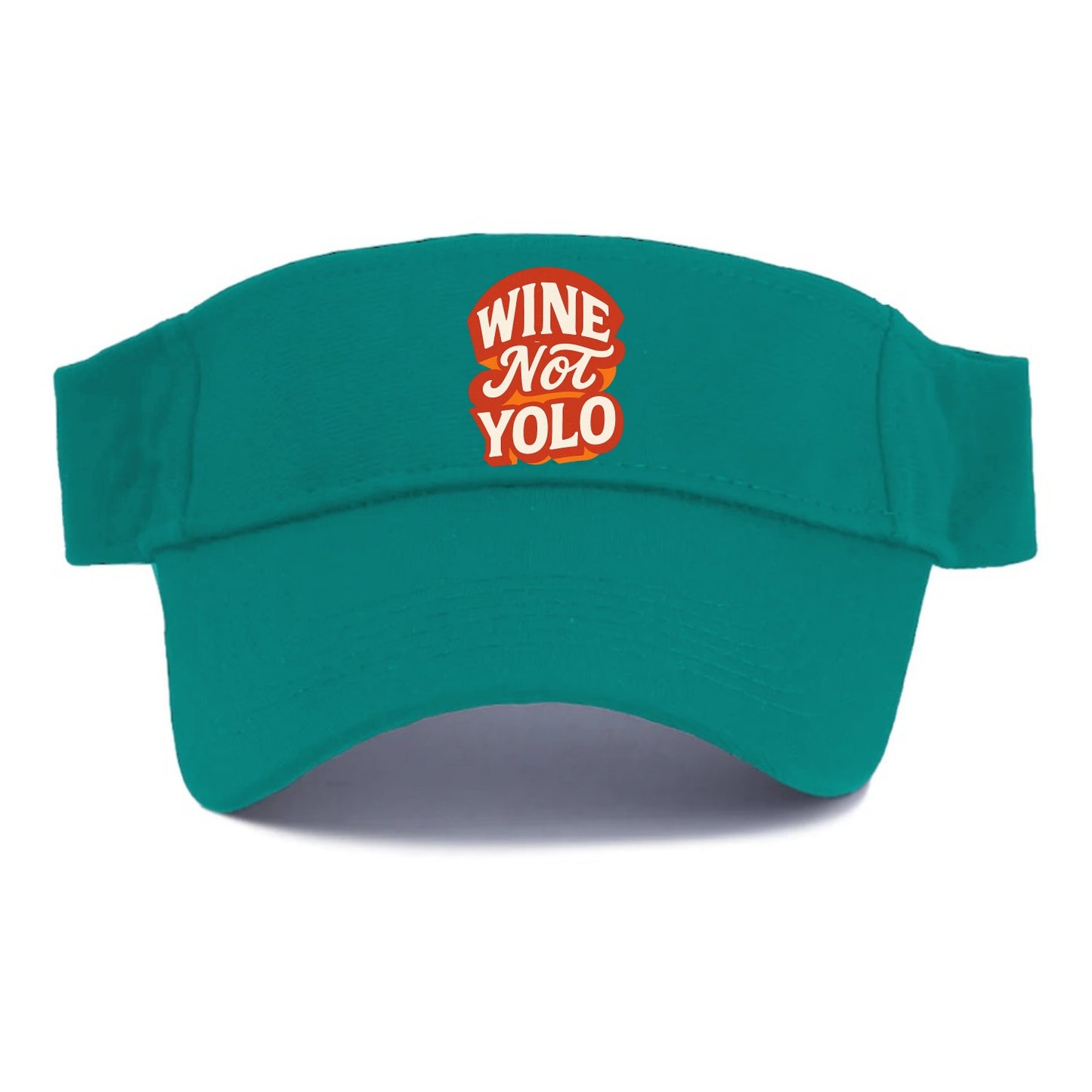 Wine Not - YOLO - Visor - Forest Mist(Green)