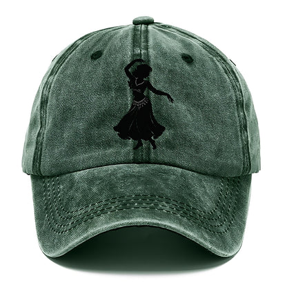 Belly dancer graceful gesture - Classic Cap - Forest Mist(Green)