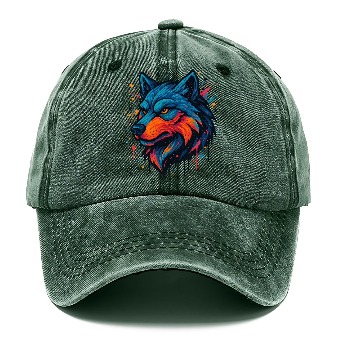 Velvet Wolf Royal  - Classic Cap - Forest Mist(Green)