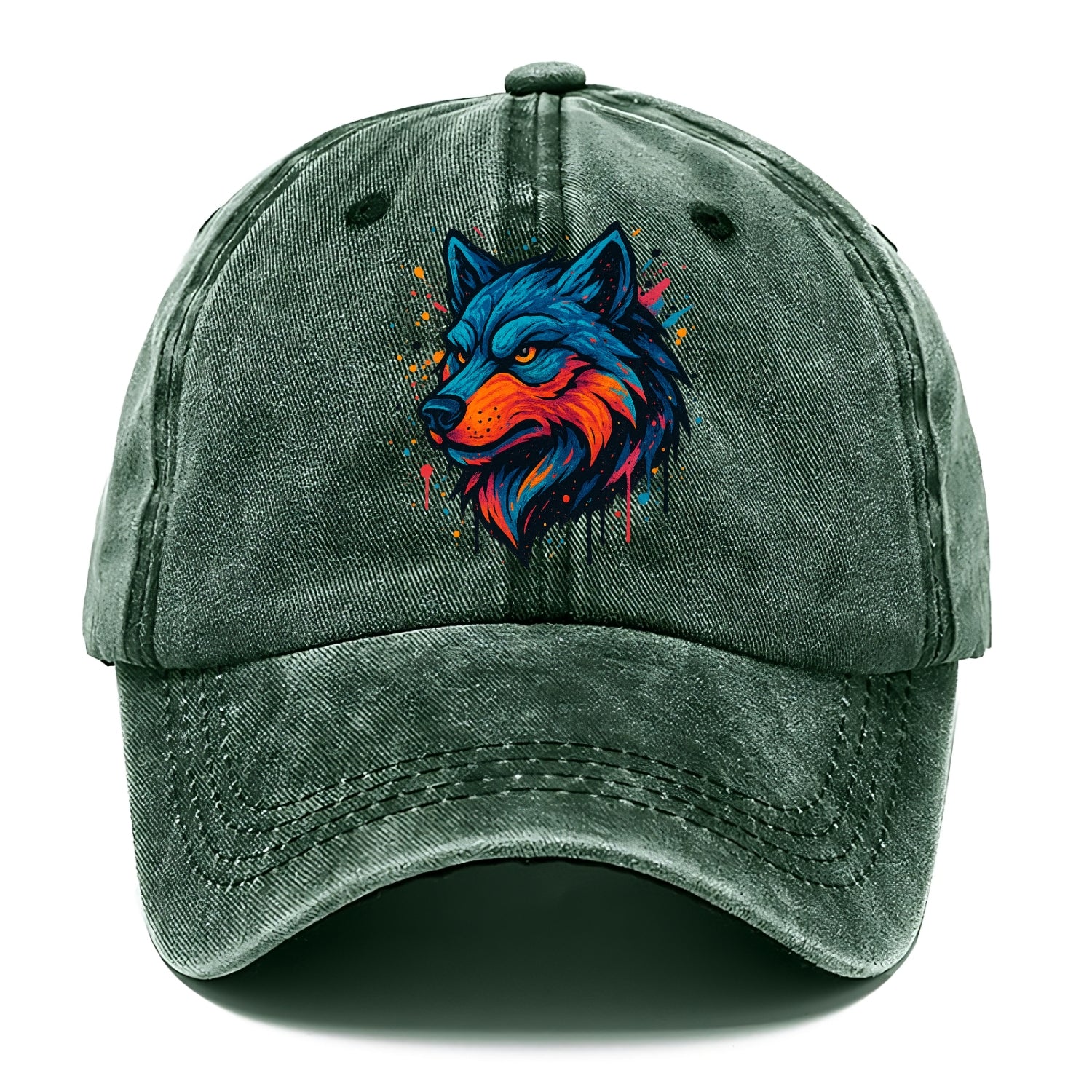 Velvet Wolf Royal  - Classic Cap - Forest Mist(Green)