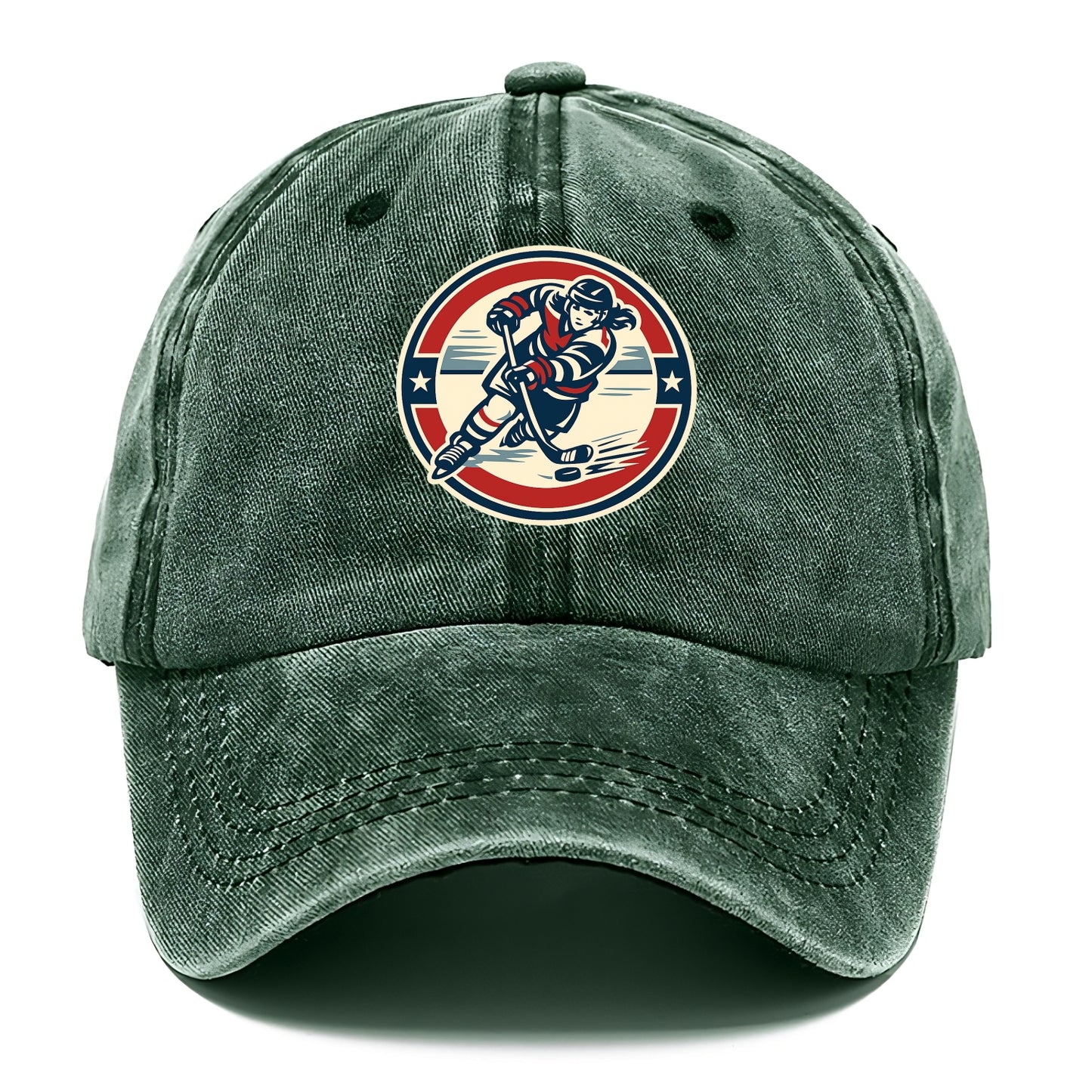 Fierce Ice Queen Emblem - Classic Cap - Forest Mist(Green)