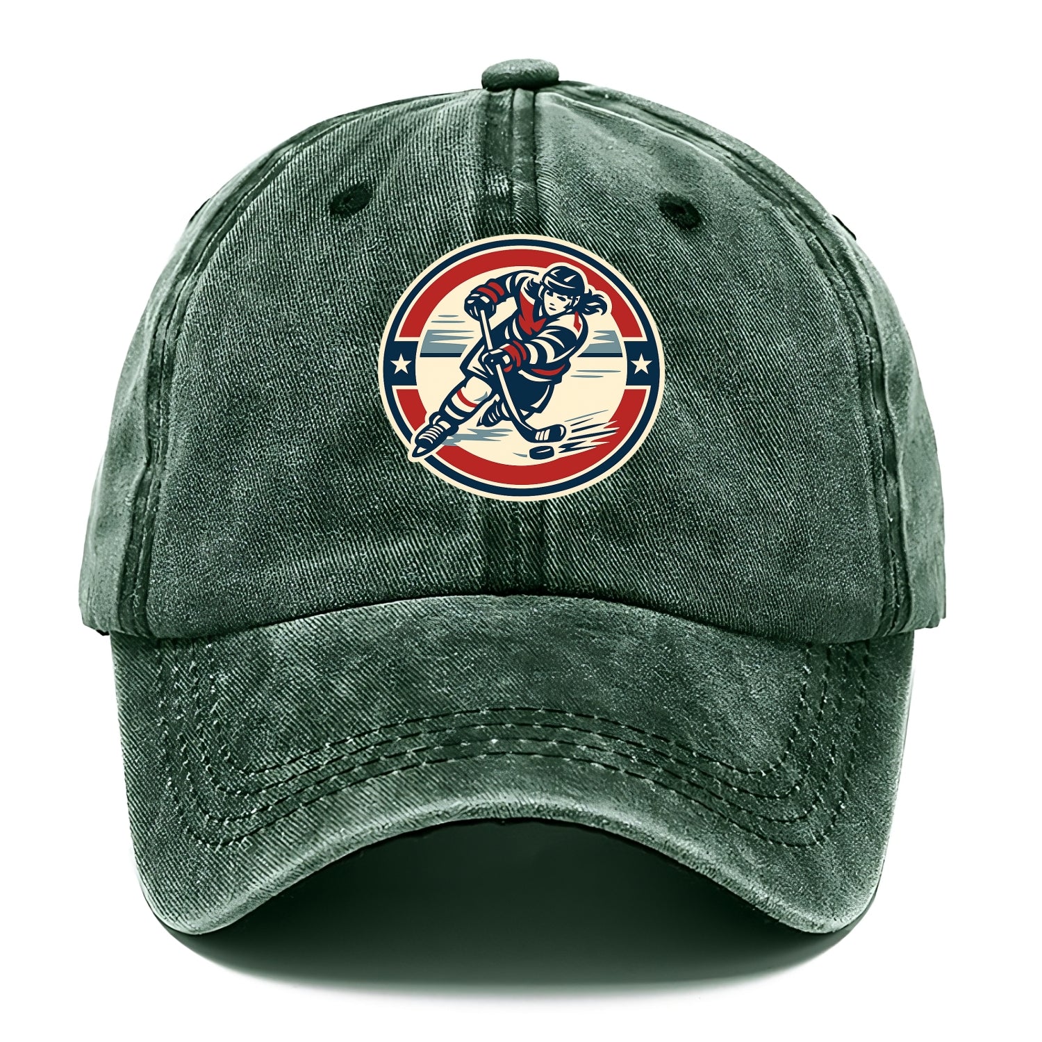 Fierce Ice Queen Emblem - Classic Cap - Forest Mist(Green)