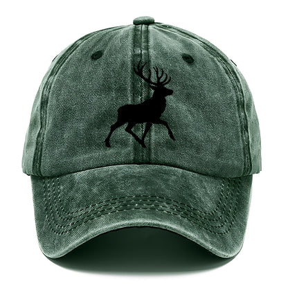 Deer with majestic antlers - Classic Cap - Forest Mist(Green)