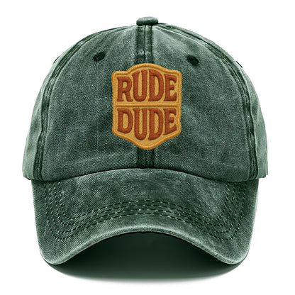 RUDE;DUDE ENERGY Surf Green Trucker - Classic Cap - Forest Mist(Green)