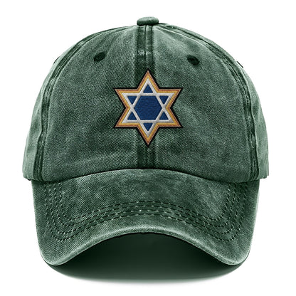 Star of David - Classic Cap - Forest Mist(Green)