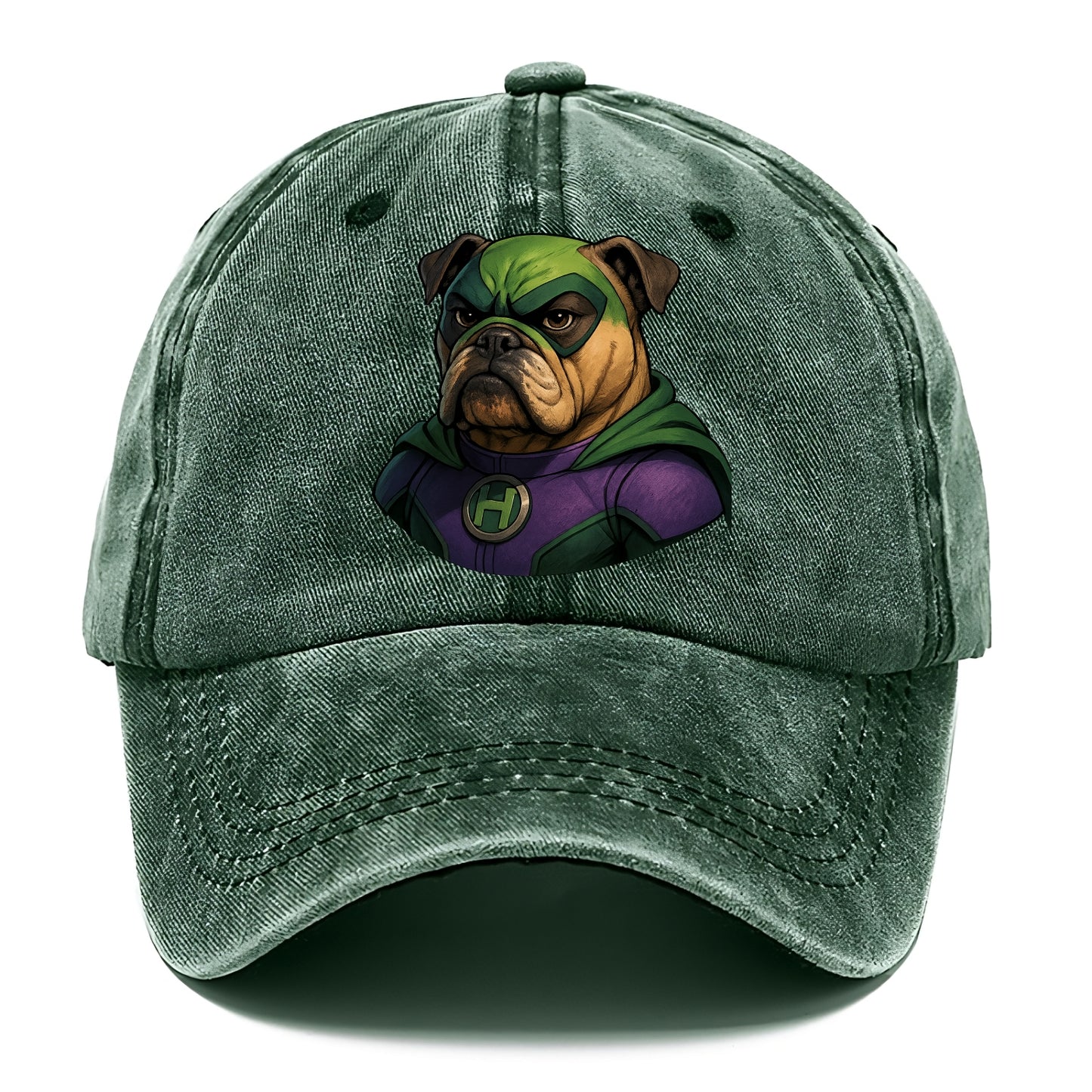 Bulldog Strong Hero  - Classic Cap - Forest Mist(Green)