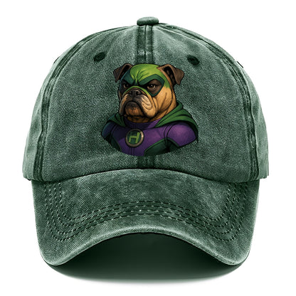 Bulldog Strong Hero  - Classic Cap - Forest Mist(Green)