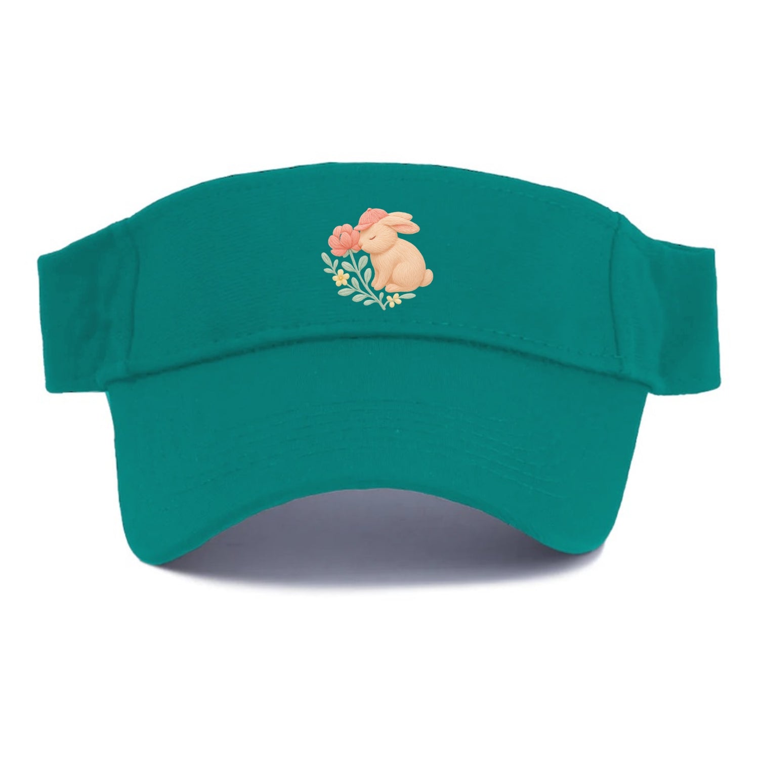 Peach Bunny - Visor - Forest Mist(Green)