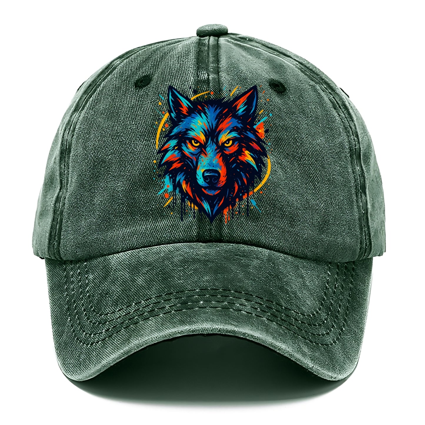 Alpha Wolf Leader  - Classic Cap - Forest Mist(Green)