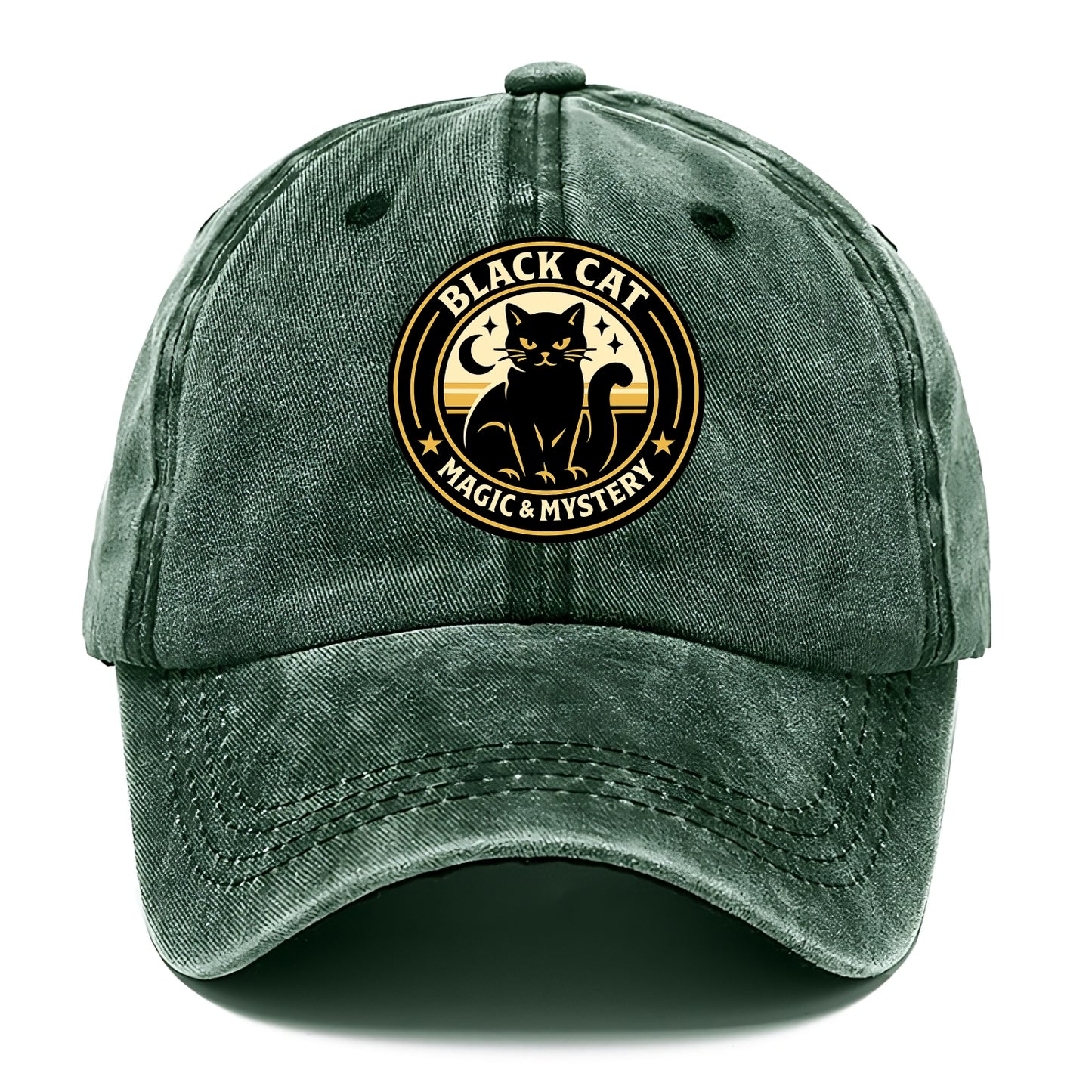 Midnight Prowler Emblem - Classic Cap - Forest Mist(Green)