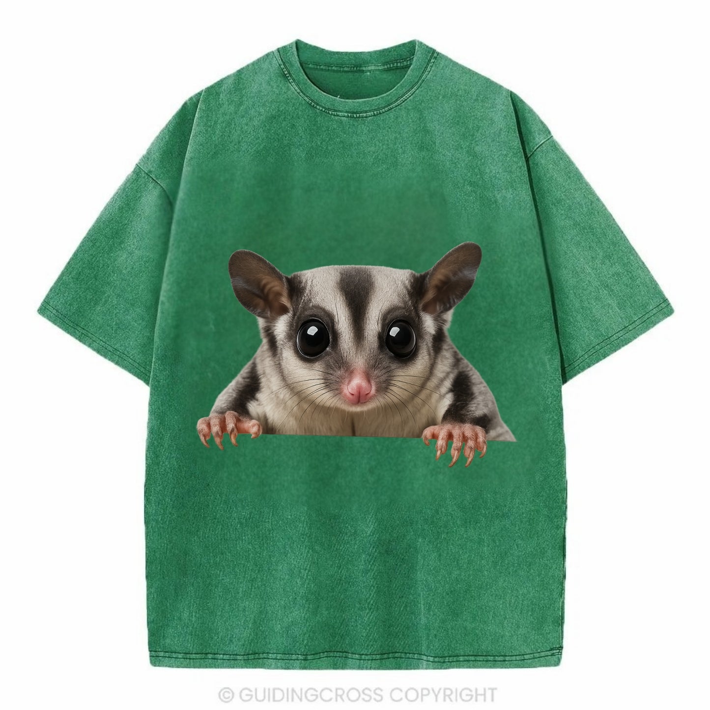 Sugar Glider  - Vintage T-shirt - Forest Mist(Green)