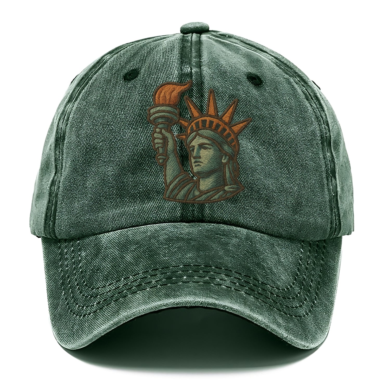 Statue of Liberty  - Classic Cap - Forest Mist(Green)