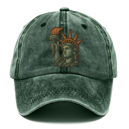 Statue of Liberty  - Classic Cap - Forest Mist(Green)