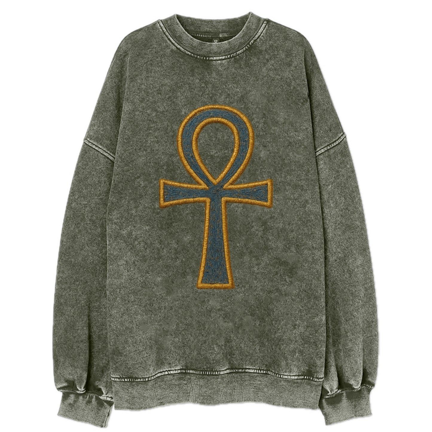 Ankh - Vintage Sweatshirt - Forest Mist(Green)