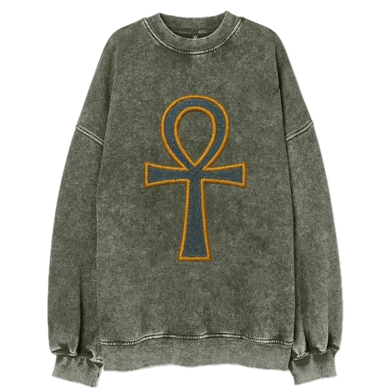 Ankh - Vintage Sweatshirt - Forest Mist(Green)