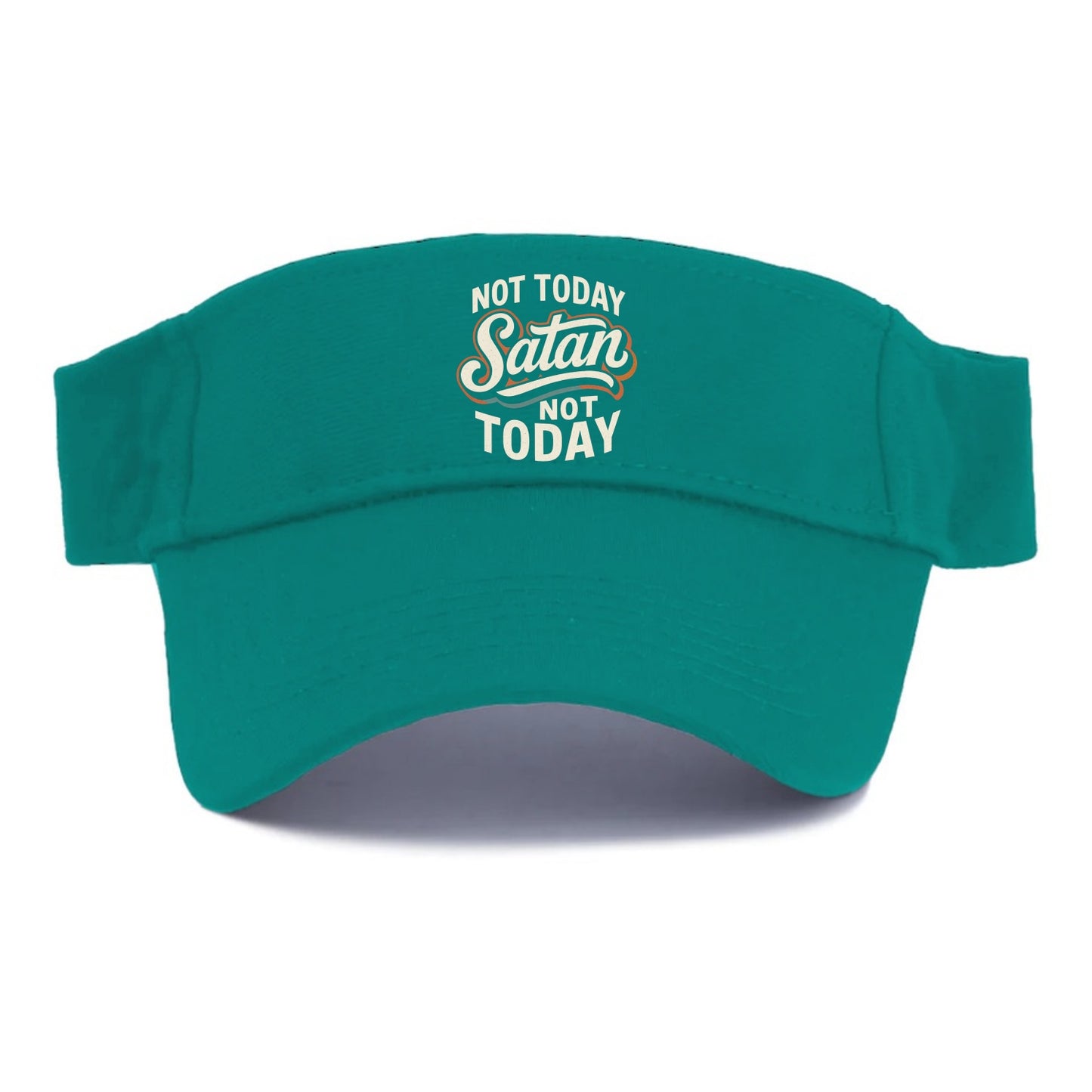 Not Today Satan - Not Today - Visor - Forest Mist(Green)