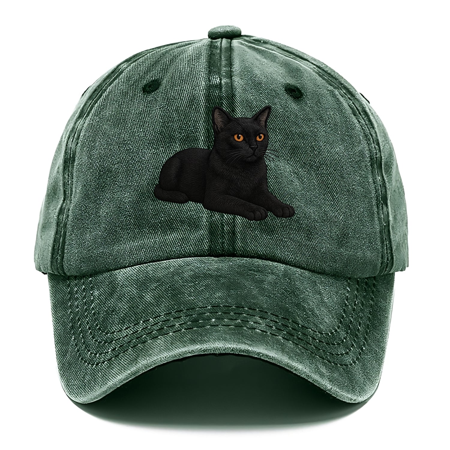 Bombay  relaxed lying down with head up Classic Cap - Forest Mist(Green)