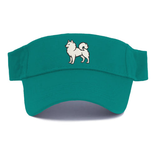 American Eskimo Dog - White spitz embroidered standing design - Visor