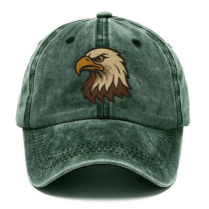 American Eagle Head  - Classic Cap - Forest Mist(Green)