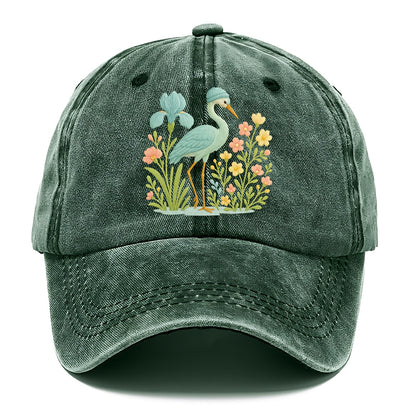 Mint Crane - Classic Cap - Forest Mist(Green)