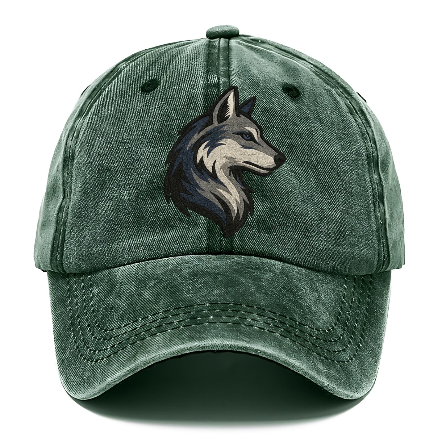 Lone Wolf Wanderer  - Classic Cap - Forest Mist(Green)