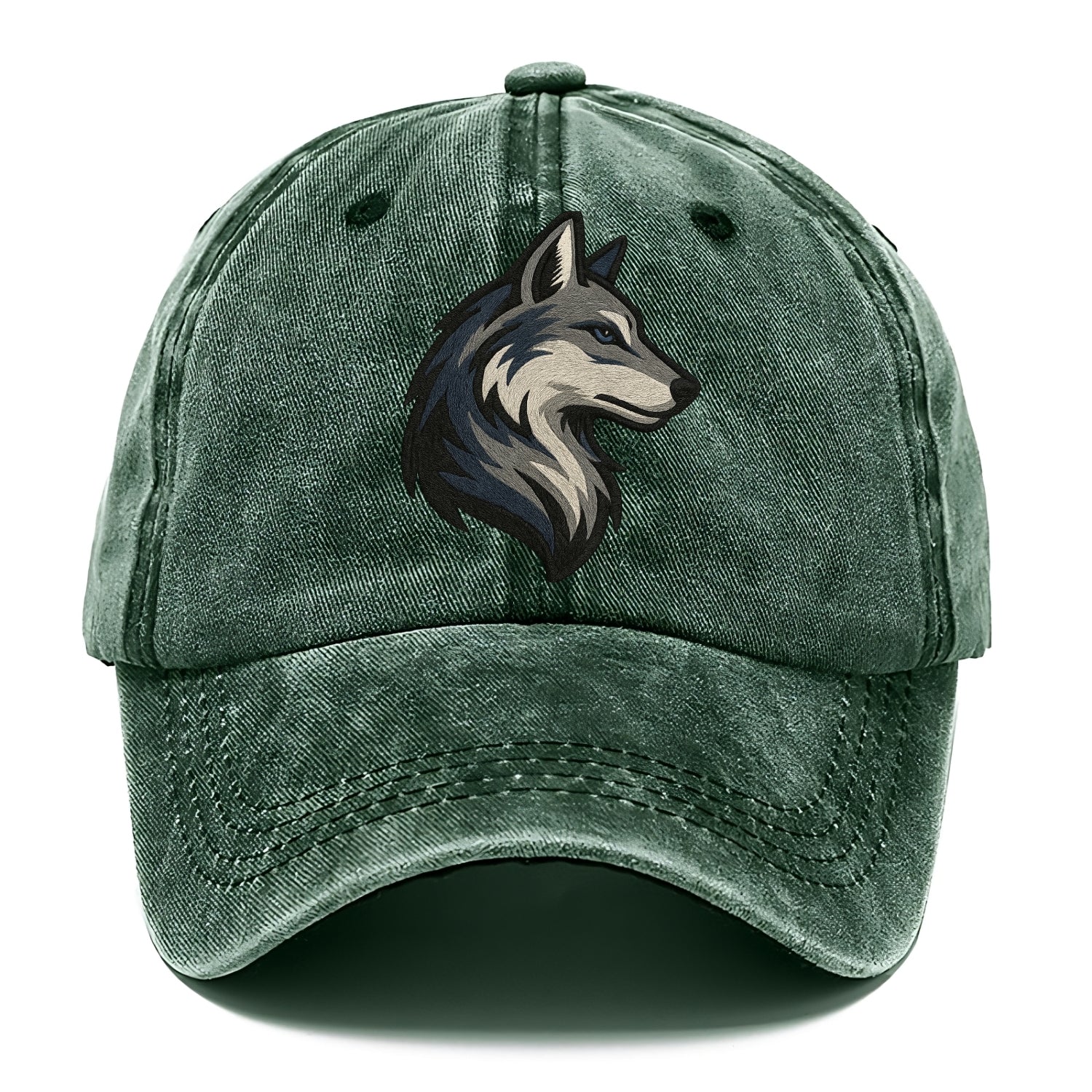 Lone Wolf Wanderer  - Classic Cap - Forest Mist(Green)