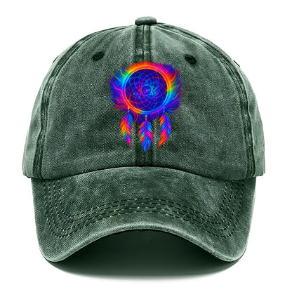 Dream Catcher Universe - Cosmic dreamcat - Classic Cap - Forest Mist(Green)