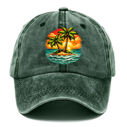 Tropical Island - Classic Cap - Forest Mist(Green)