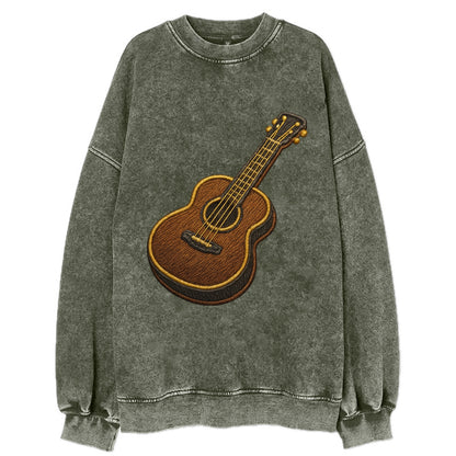 Vintage Guitar  - Vintage Sweatshirt - Forest Mist(Green)