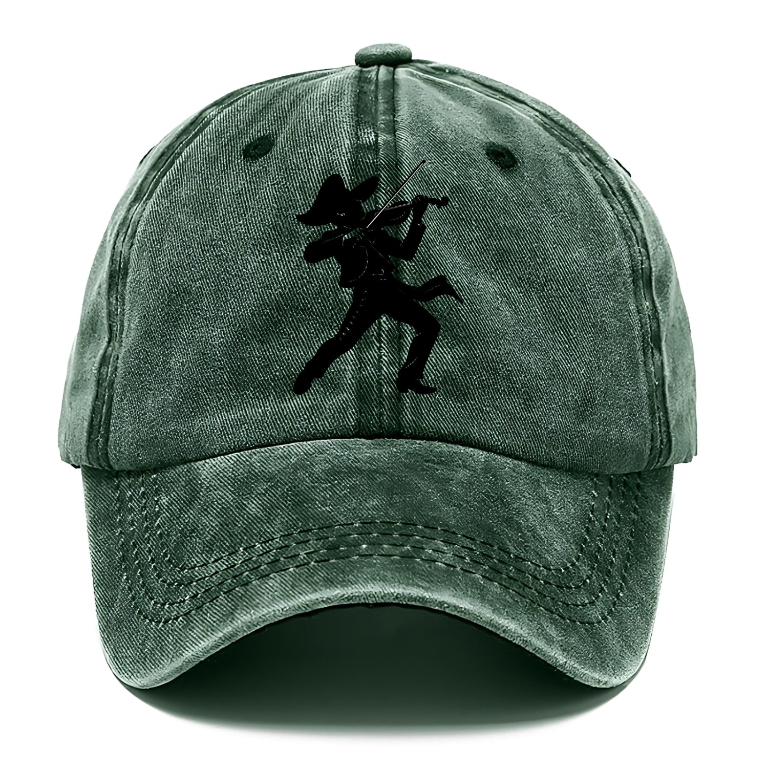 Mariachi violinist passionate performance - Classic Cap - Forest Mist(Green)