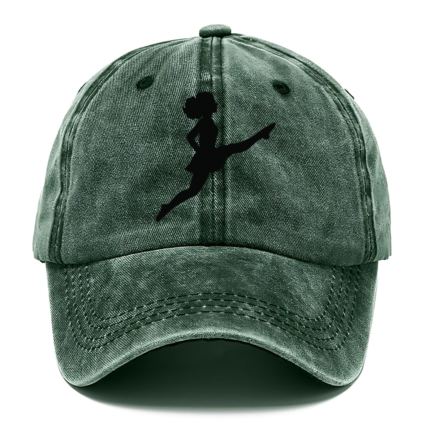 Irish step dancer Riverdance leap - Classic Cap - Forest Mist(Green)