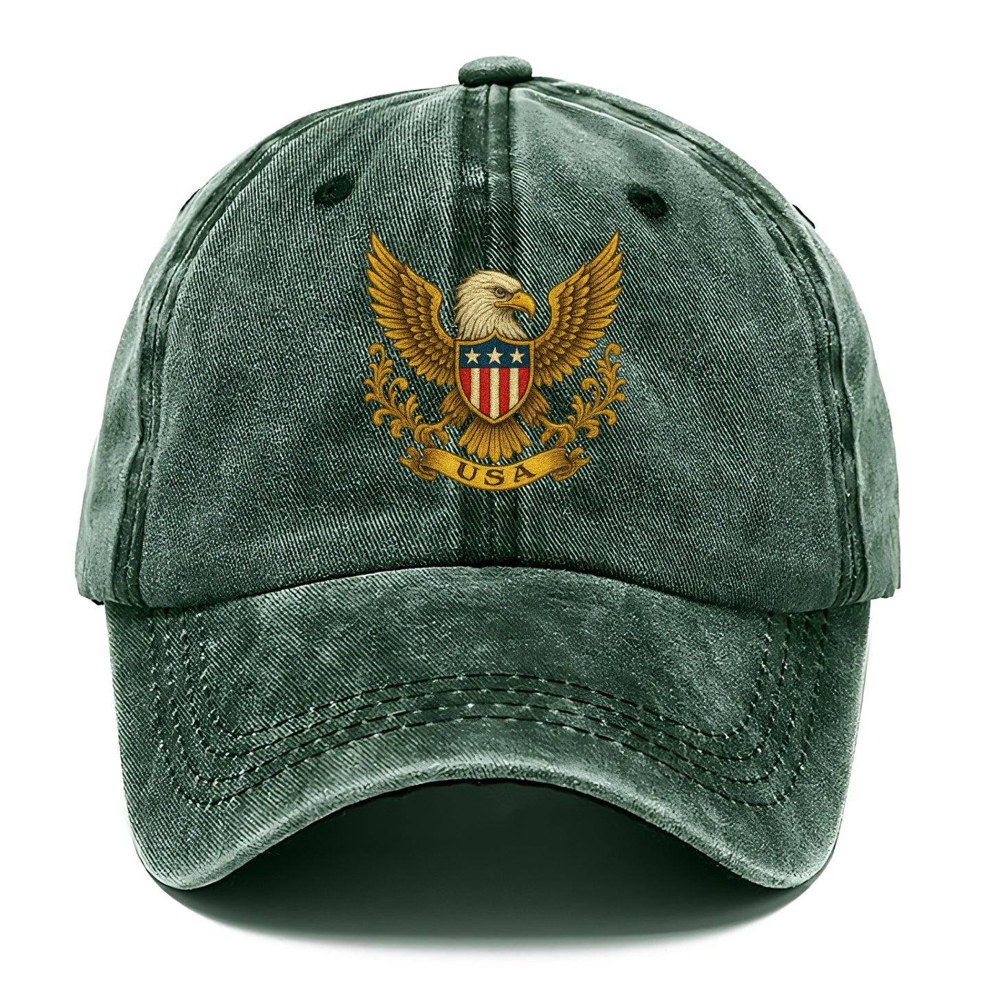 Usa Heritage Eagle 2 - Classic Cap - Forest Mist(Green)