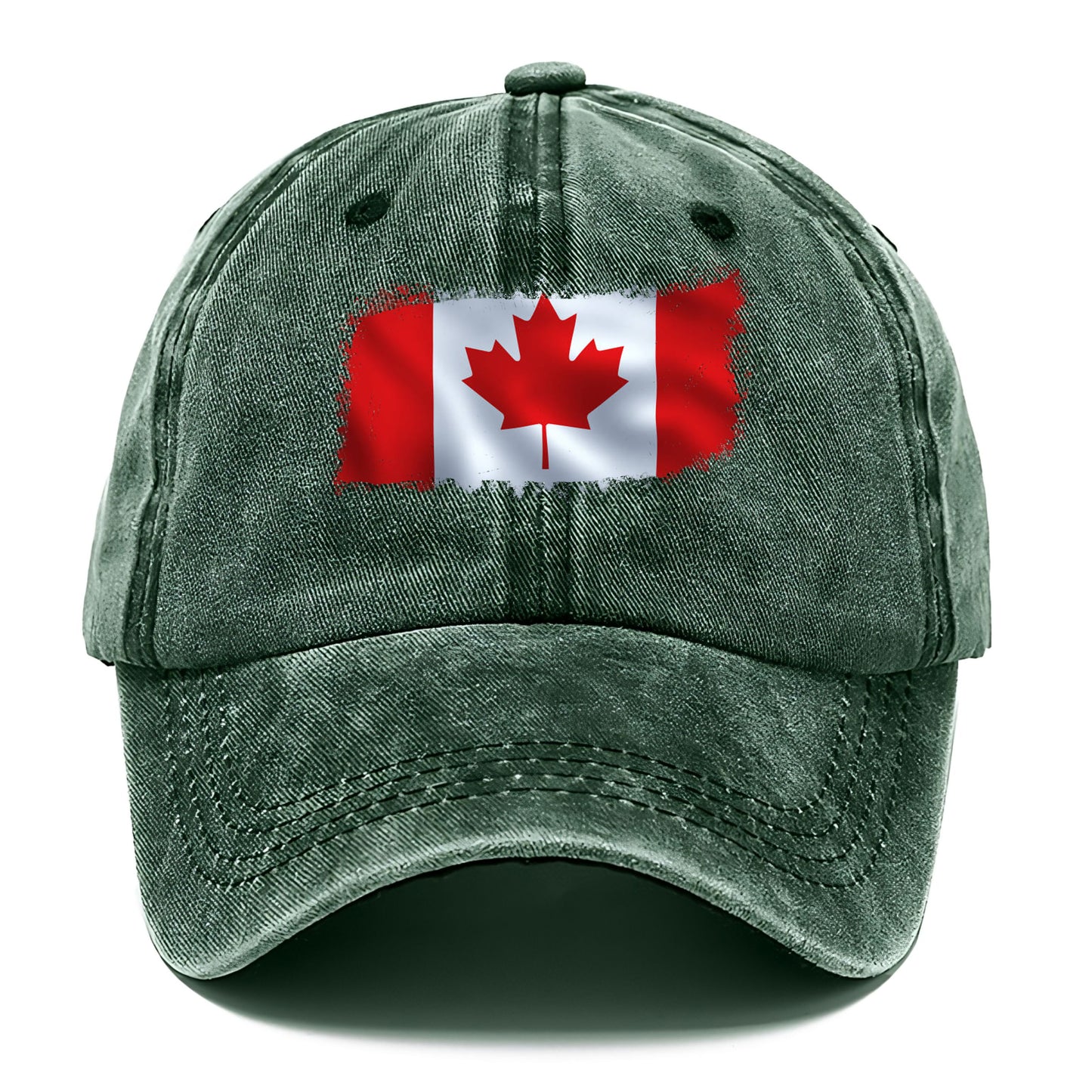 Gorra clásica con la bandera canadiense