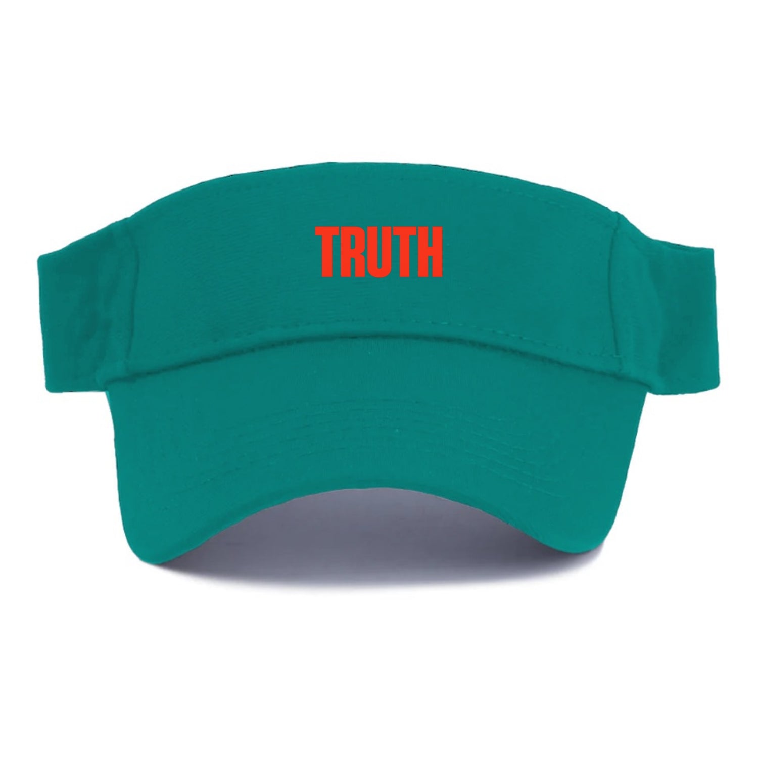 Bold typography design - "TRUTH" - honesty, reality - Visor - Forest Mist(Green)