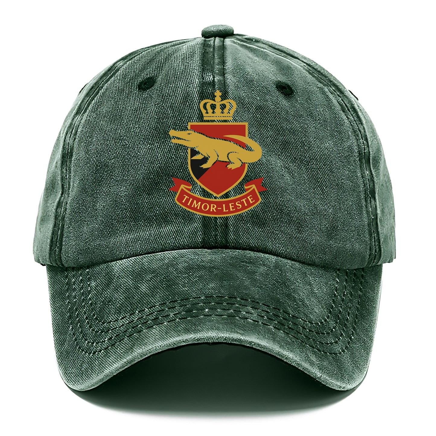 Timor-Leste Royal Logo  - Classic Cap - Forest Mist(Green)