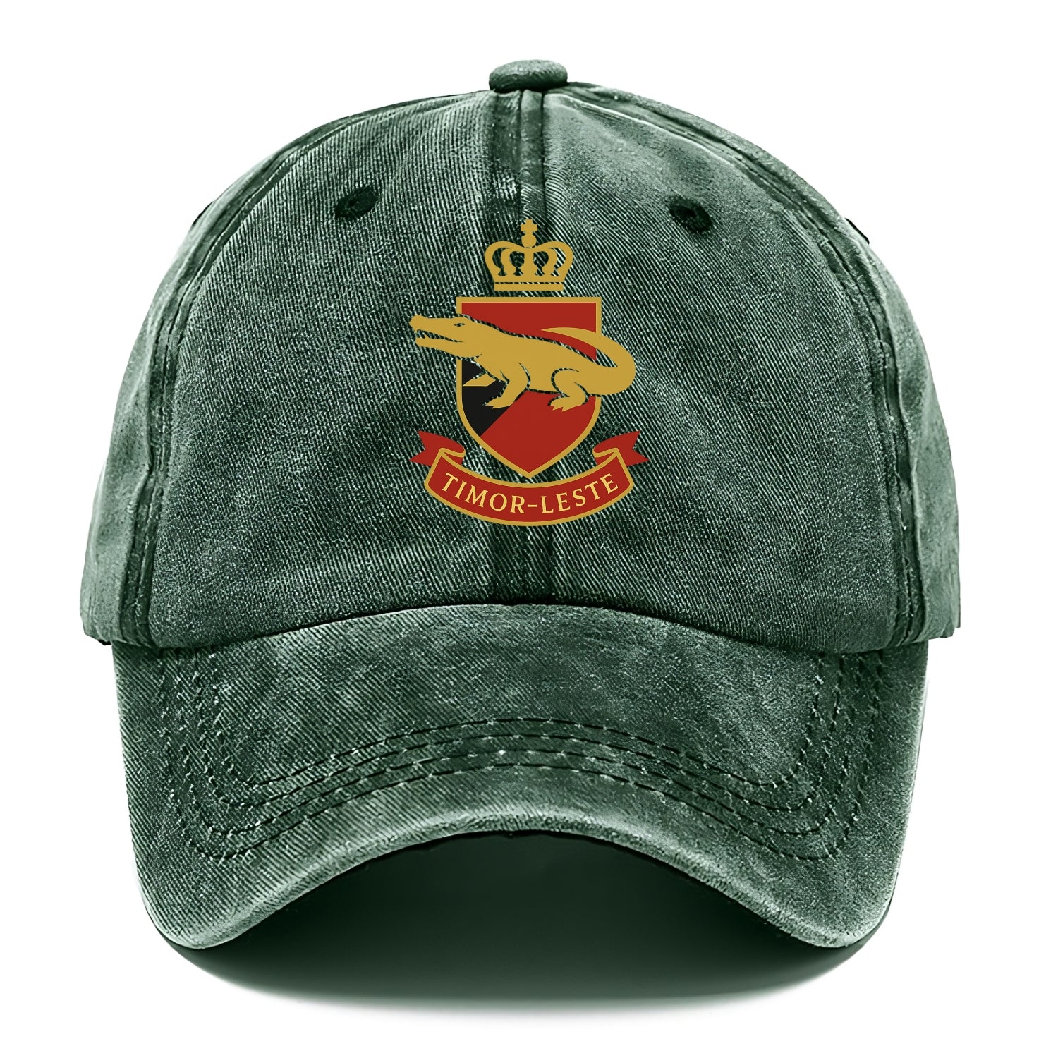 Timor-Leste Royal Logo  - Classic Cap - Forest Mist(Green)