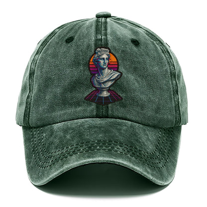 Greek Statue - Classic Cap - Forest Mist(Green)