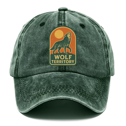 Wolf Territory Marking  - Classic Cap - Forest Mist(Green)