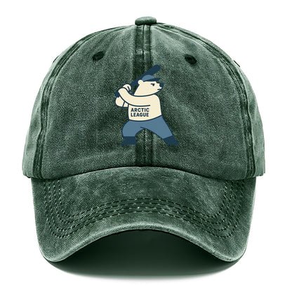 Polar Bear Baseball MVP - Classic Cap - Forest Mist(Green)