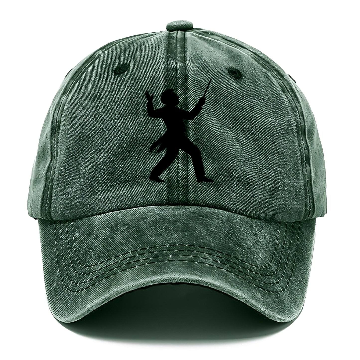 Conductor leading orchestra passionately - Classic Cap - Forest Mist(Green)