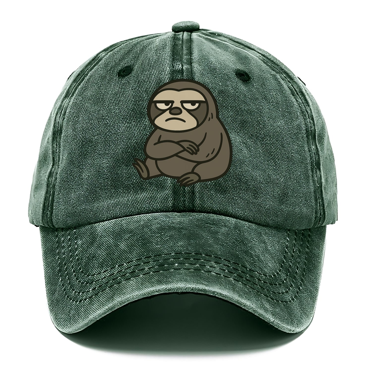 The Sloth Judging Silently - Classic Cap - Forest Mist(Green)